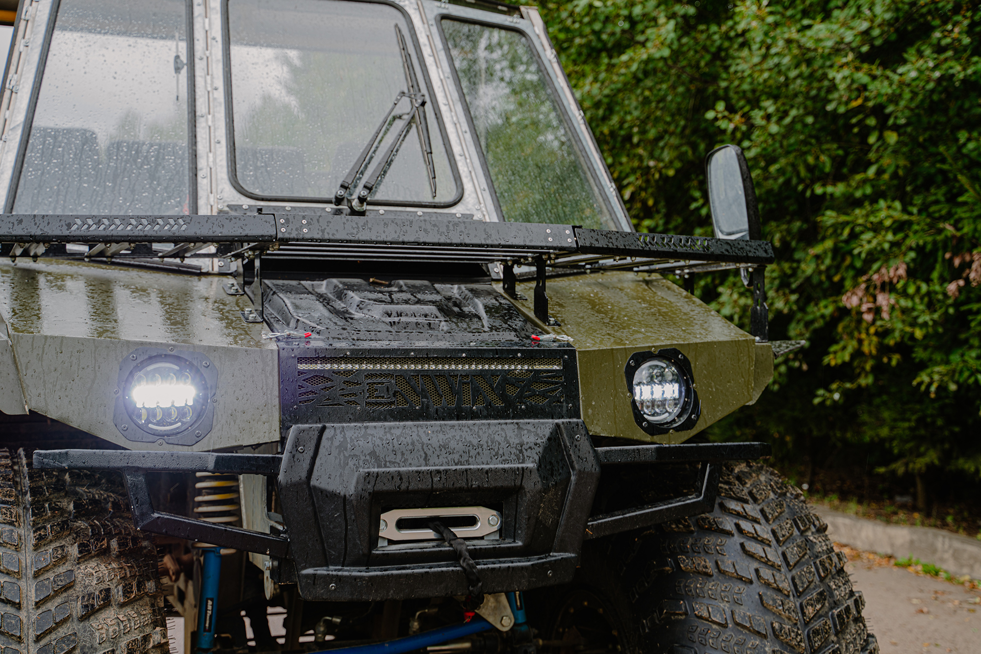 Теплая кабина с защитой